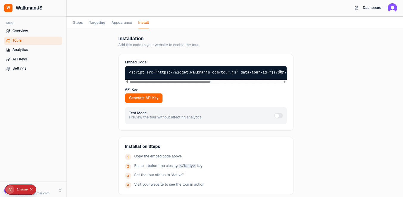 Install on Your Website